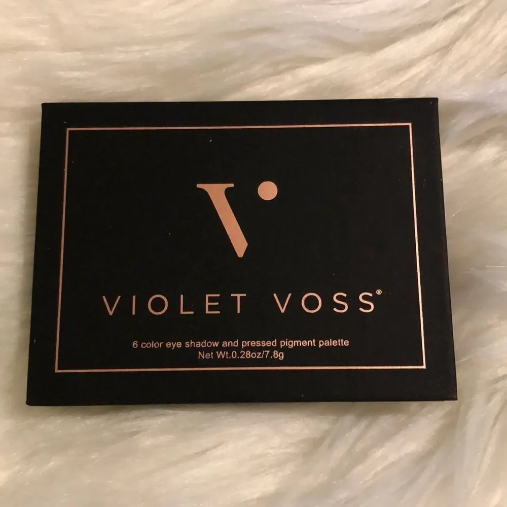 Violet Voss Coral Pop 6 Eyeshadows Palette With Mirror New in Box